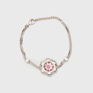 Sterling Silver Compass Rose Bracelet