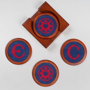 Needlepoint Coaster Set