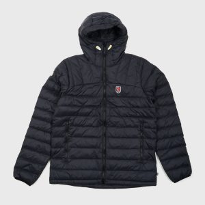 ECxFJ Men's Expedition Pack Down Hoodie in Black