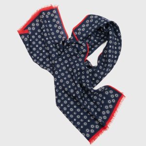 Drake's London x The Explorers Club Scarf