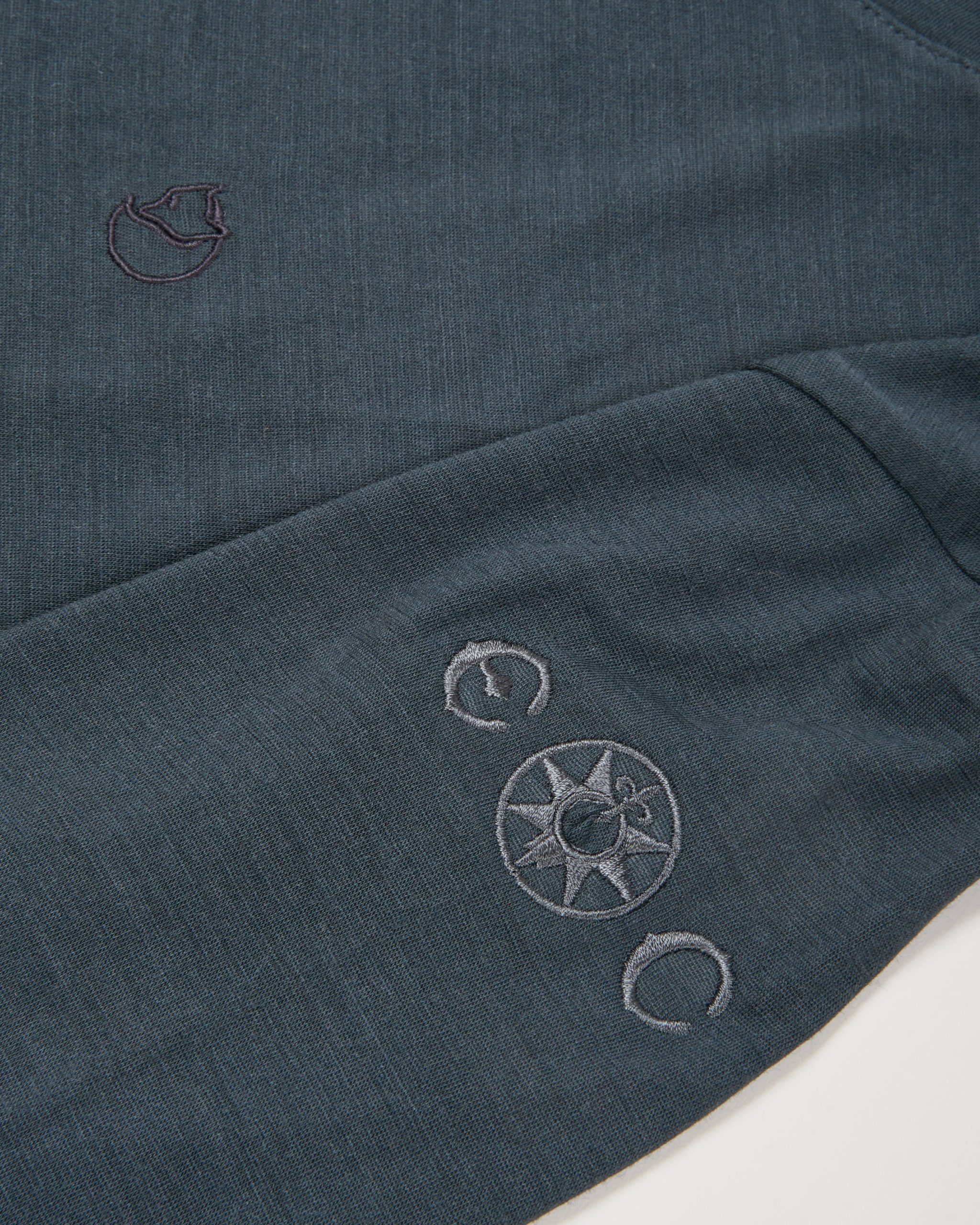 ECxFJ Men's Abisko Shirt - Navy w/ Embroidery - Image 2