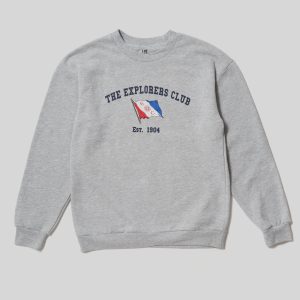 Classic Crewneck Sweatshirt in Heather Grey