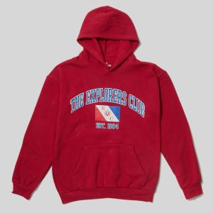 Club Hoodie in Red