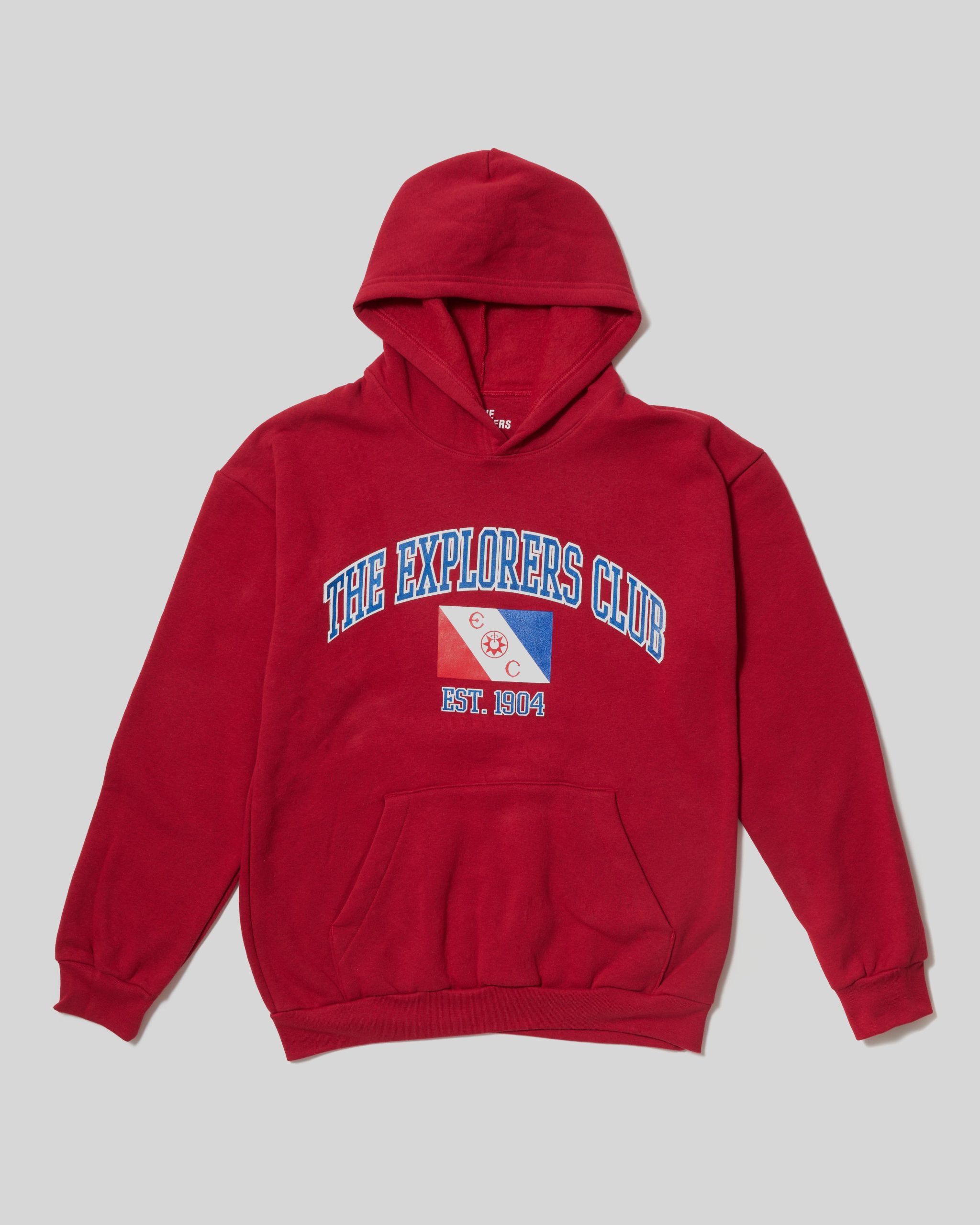 Club Hoodie in Red