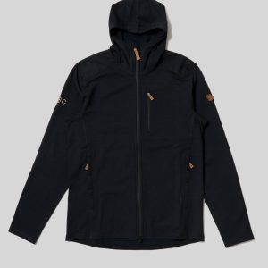 ECxFJ Men's Keb Fleece Hoodie in Black