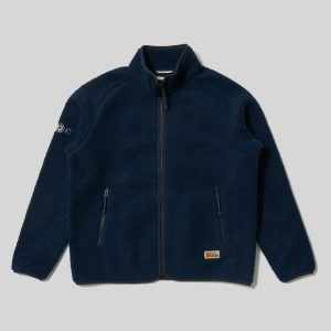 ECxFJ Women's Vardag Pile Fleece in Navy