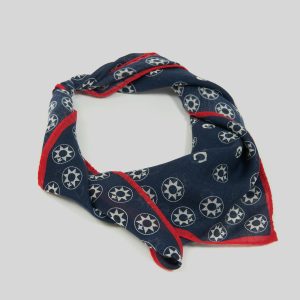 Drake's London x The Explorers Club Pocket Square