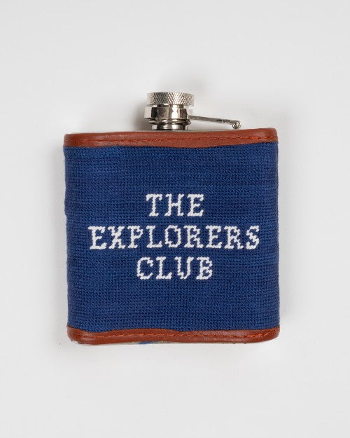 Needlepoint & Stainless Steel Flask - Image 3