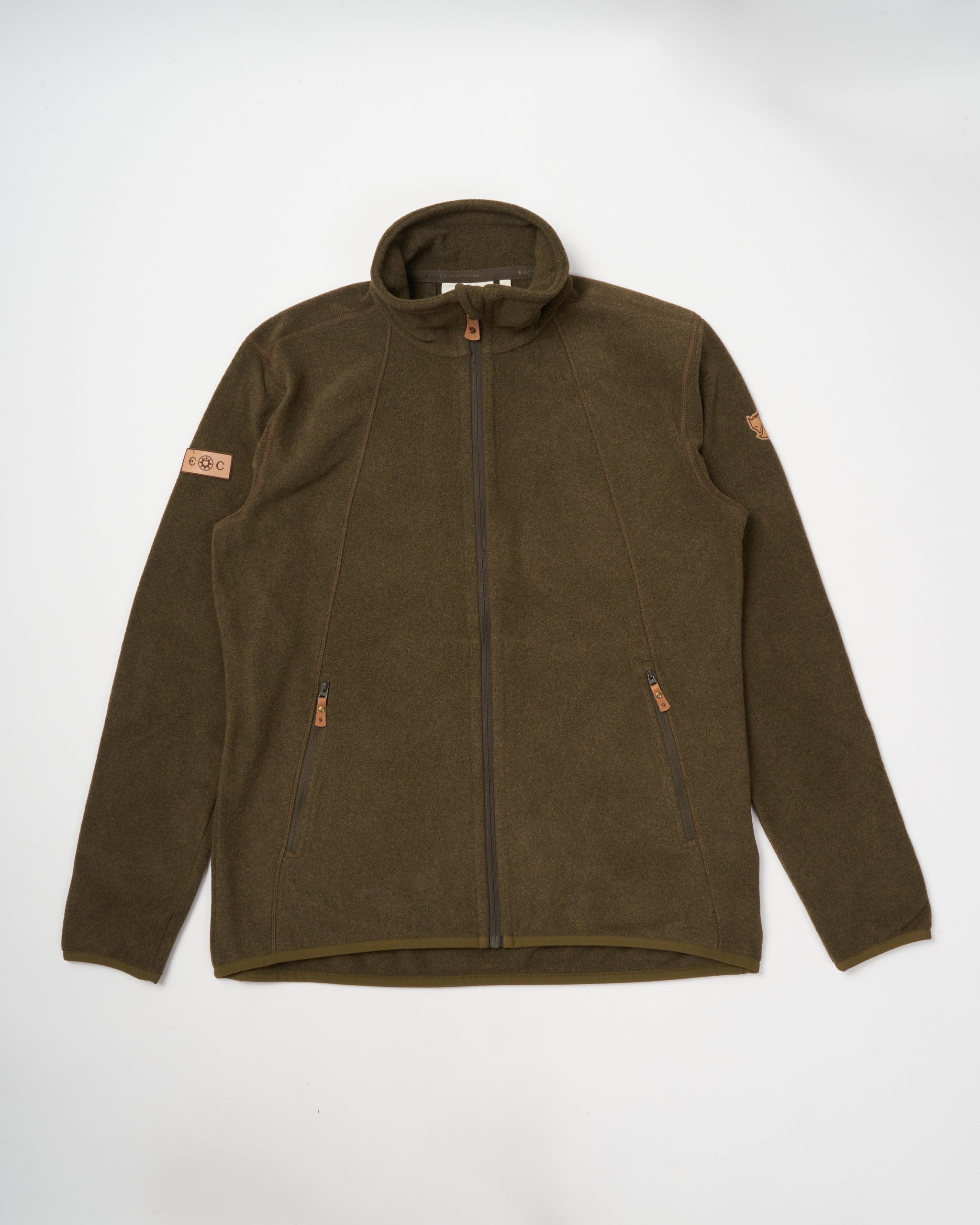 ECxFJ Women's Stina Fleece in Dark Olive