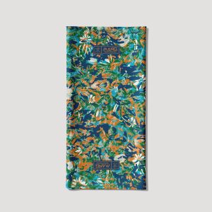 Mang Gaiter in Eco Navy-Green-Orange