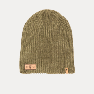 ECxFJ ?vik Melange Beanie in Laurel Green