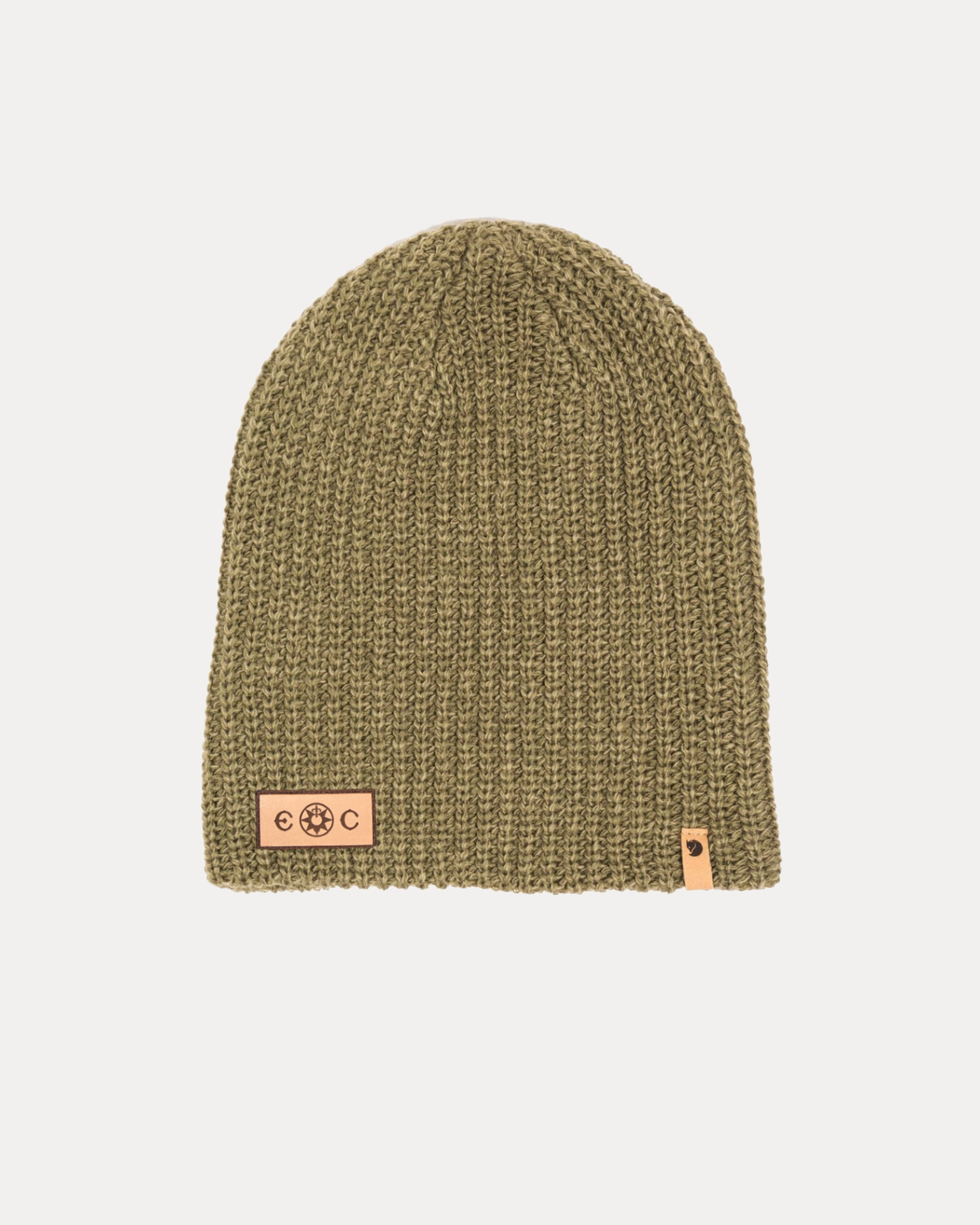 ECxFJ ?vik Melange Beanie in Laurel Green
