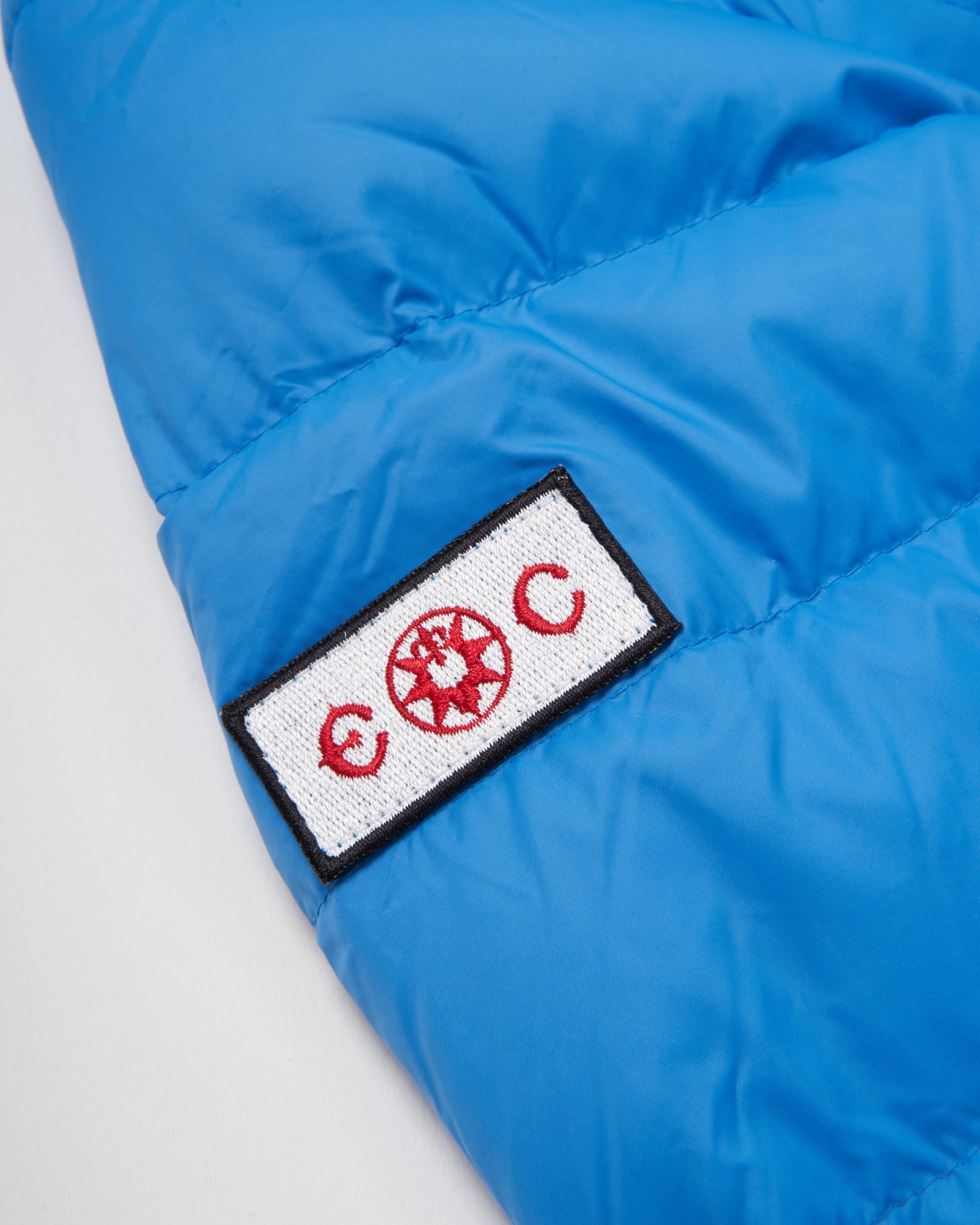 ECxFJ Women's Expedition Pack Down Hoodie in UN Blue - Image 2