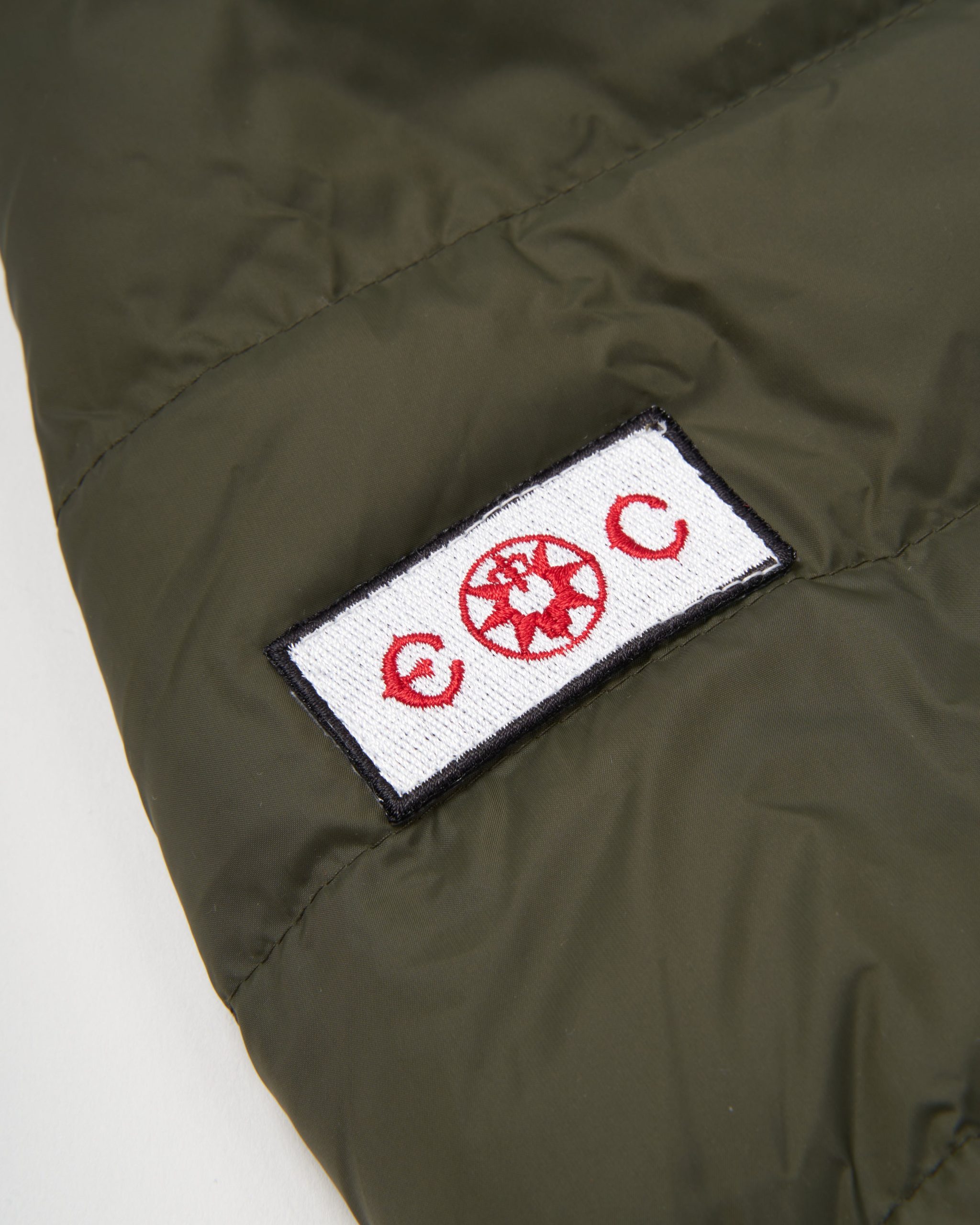 ECxFJ Men's Expedition Pack Down Hoodie in Forest Green - Image 2
