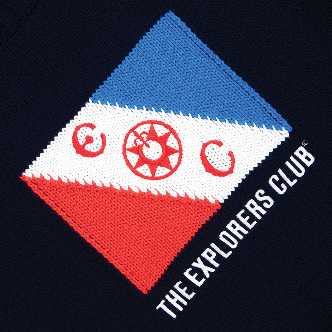 ECxRB Flag Sweater in Navy - Image 3
