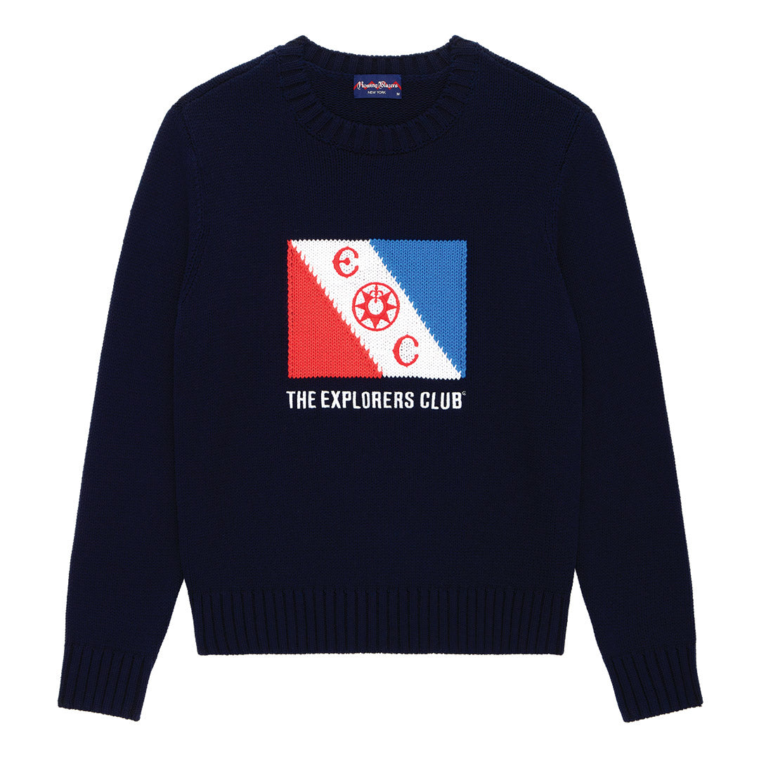 ECxRB Flag Sweater in Navy - Image 2