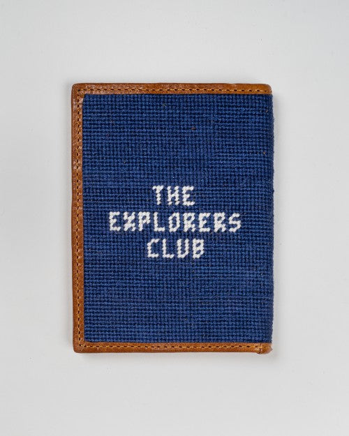 Needlepoint & Leather Passport Case - Image 2
