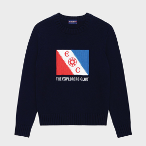 ECxRB Flag Sweater in Navy