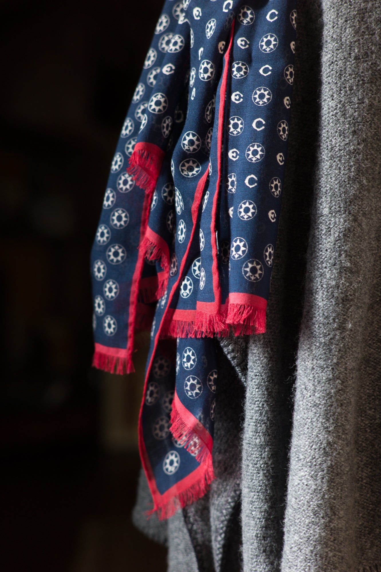 Drake's London x The Explorers Club Scarf - Image 4