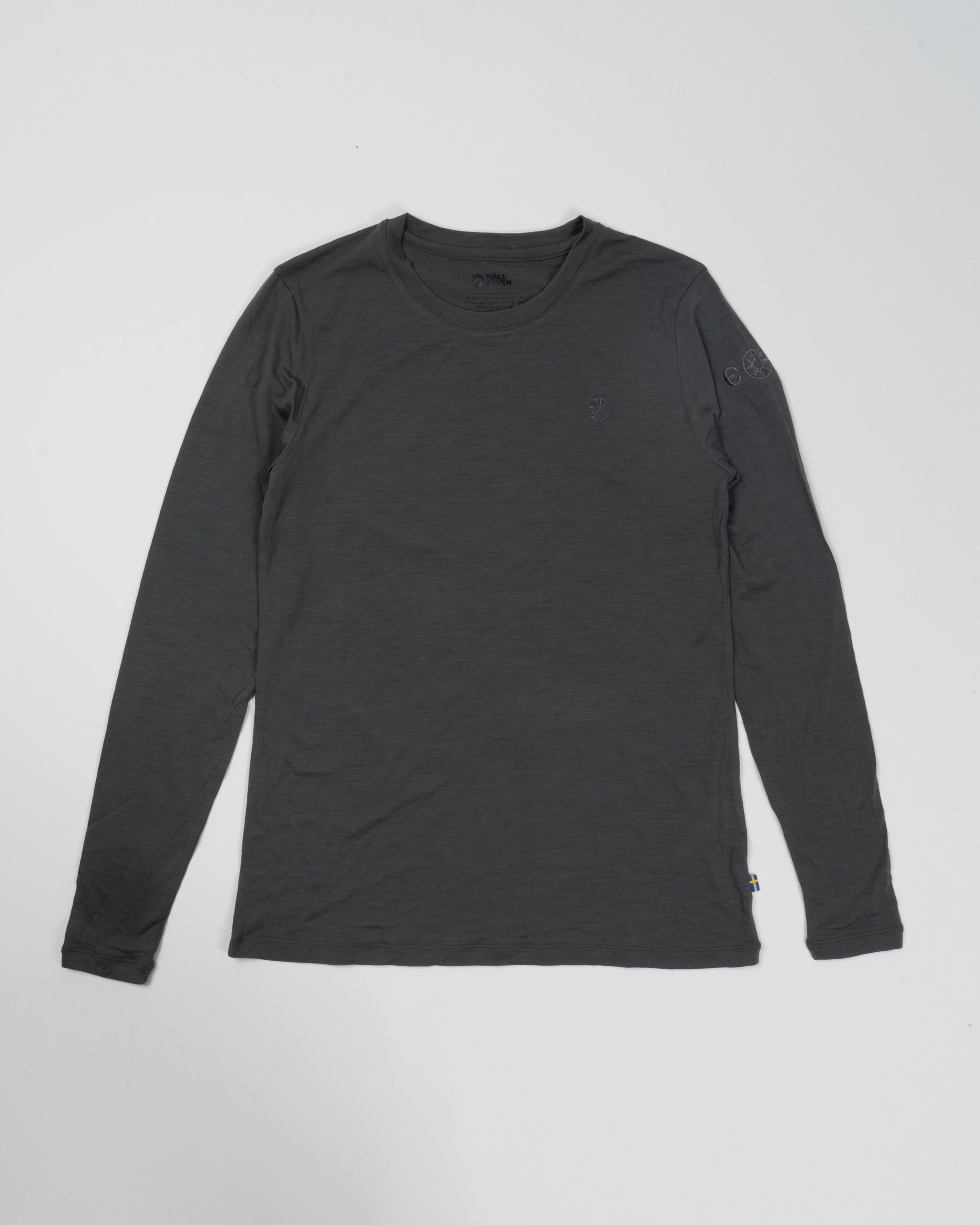 ECxFJ Women's Abisko Shirt - Basalt w/ Embroidery