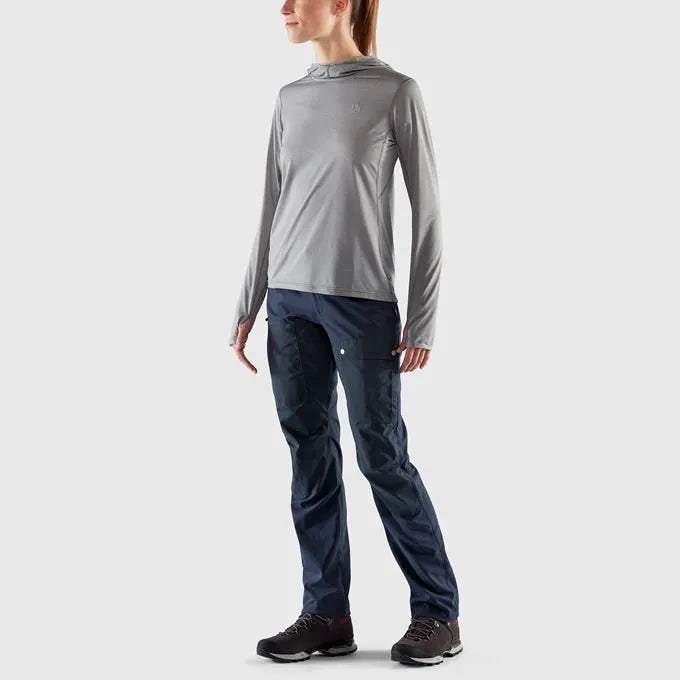 ECxFJ Women's Abisko Sun-Hoodie in Ultramarine - Image 3