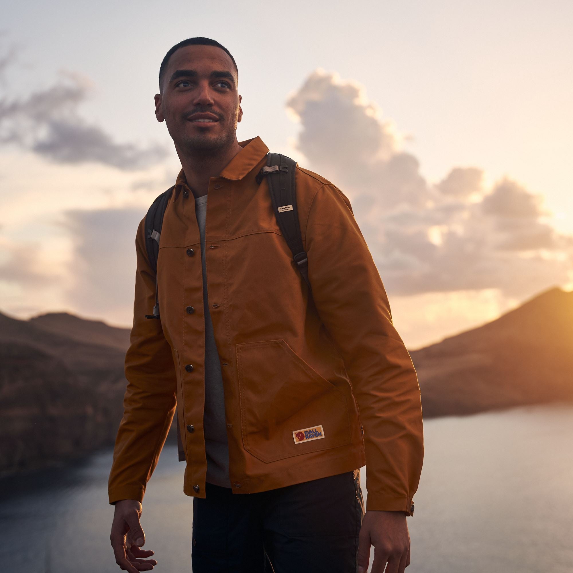 ECxFJ Men's Vardag Jacket in Acorn - Image 2