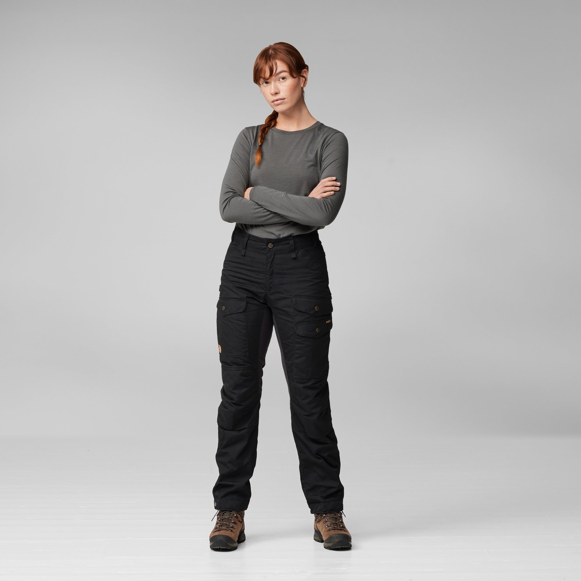 ECxFJ Women's Vidda Pro Trousers in Deep Forest - Image 3