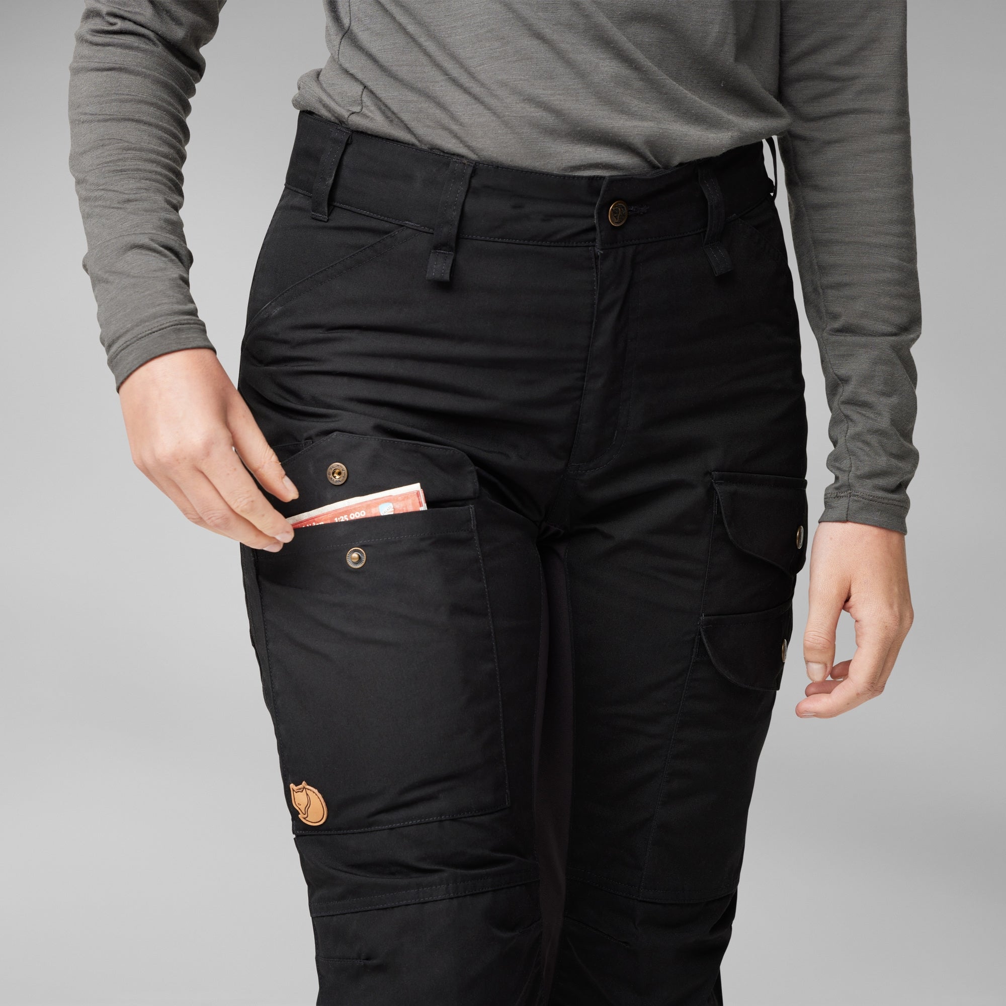 ECxFJ Women's Vidda Pro Trousers in Deep Forest - Image 9