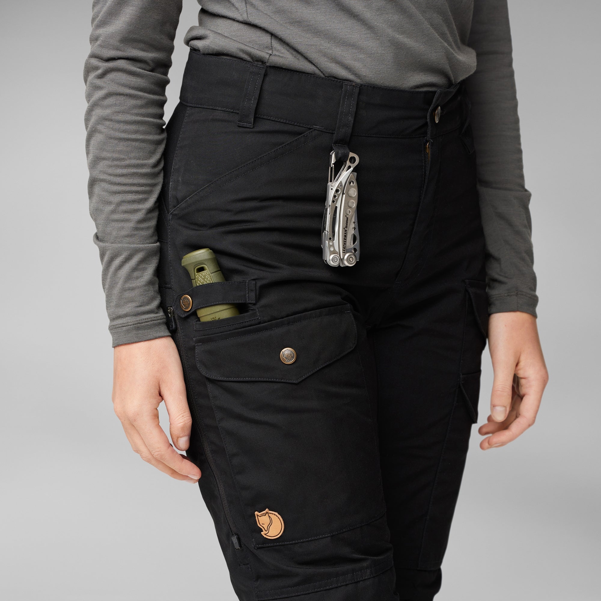 ECxFJ Women's Vidda Pro Trousers in Deep Forest - Image 8